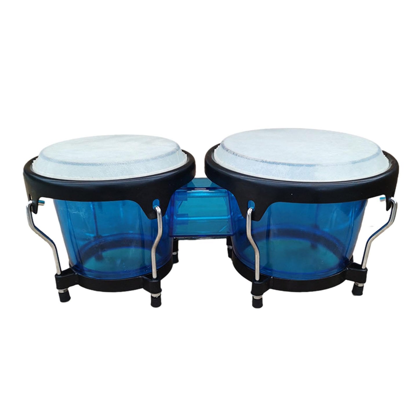 Ujeavette Percussion Bongos Drum Set Early Educational African Drum For Gifts Children Blue