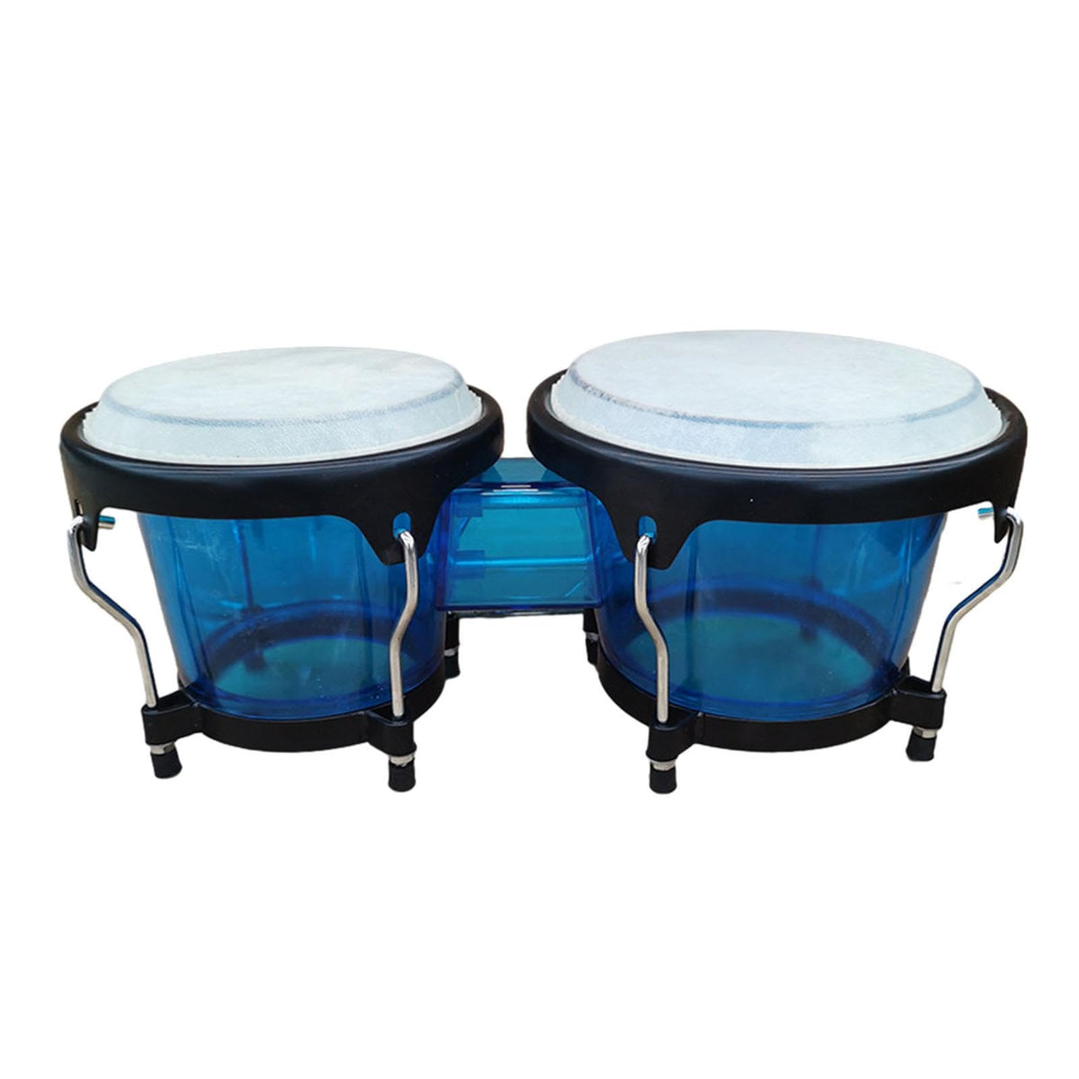 Snappsy Percussion Bongos Drum Set Early Educational African Drum For Gifts Children Blue