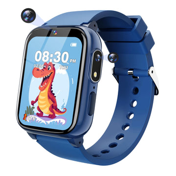 Sueseip Kids Watch For Boys Toys Age 6-8, Hd Touchscreen Dual Cameras Smart Watch For Kids Boys Ages 5-7, Kids Toys With 26 Games Learn Card Audio Story For 6 7 8 9 10 Year Old Boys Birthday Gifts