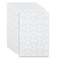 10 Sheet of Blank Puzzles to Drawn Write On  3.9x5.9in  35 Pieces a Sheet  All White Jigsaw DIY Puzzle Kit Paintable Puzzle Writable Puzzle Heat Transfer Puzzle for Kids Brain Game
