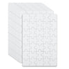 10 Sheet of Blank Puzzles to Drawn Write On  3.9x5.9in  35 Pieces a Sheet  All White Jigsaw DIY Puzzle Kit Paintable Puzzle Writable Puzzle Heat Transfer Puzzle for Kids Brain Game