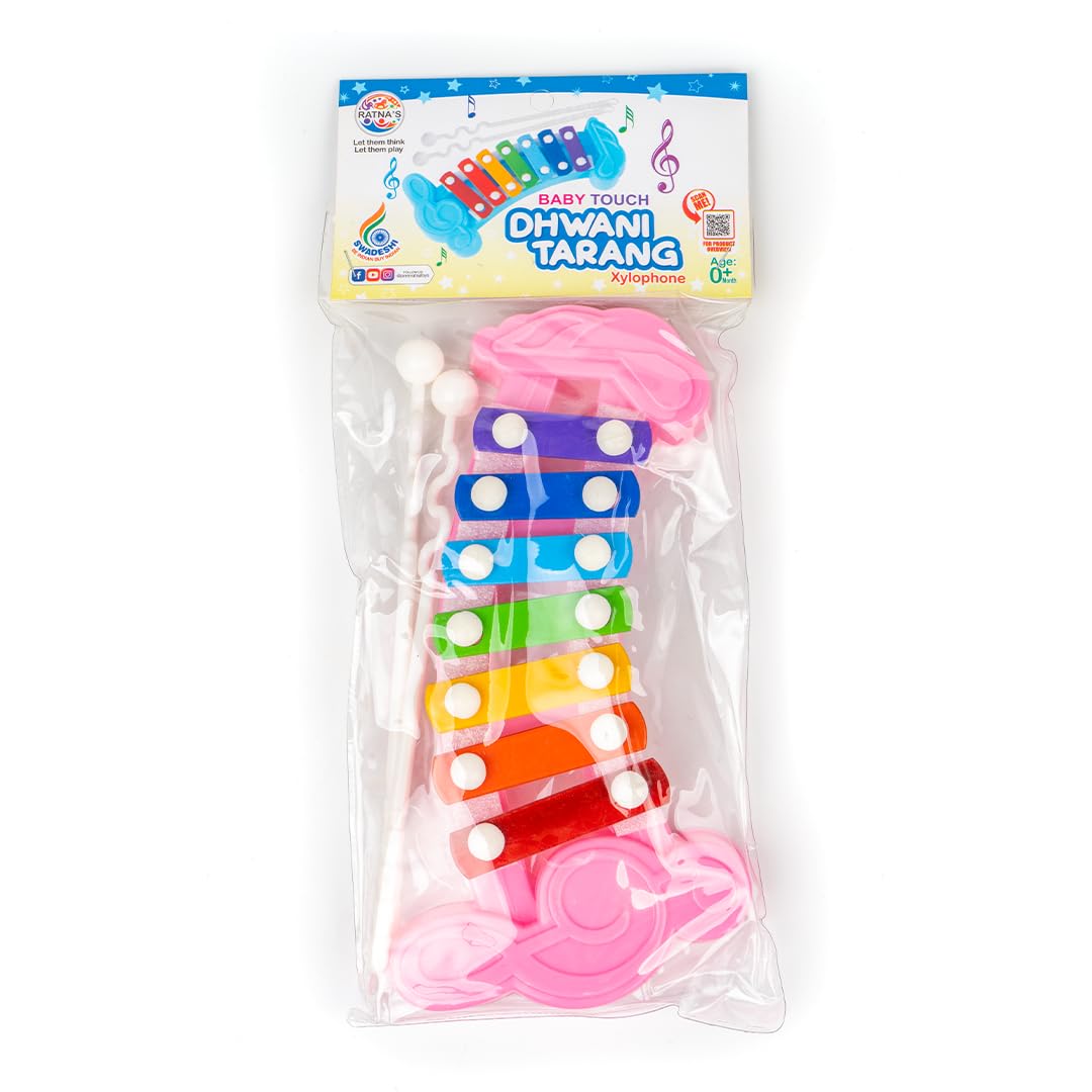 RatnaS Musical Dhwani Tarang Xylophone For Kids To Enhance Visual And Musical Skills,Endless Fun For Kids