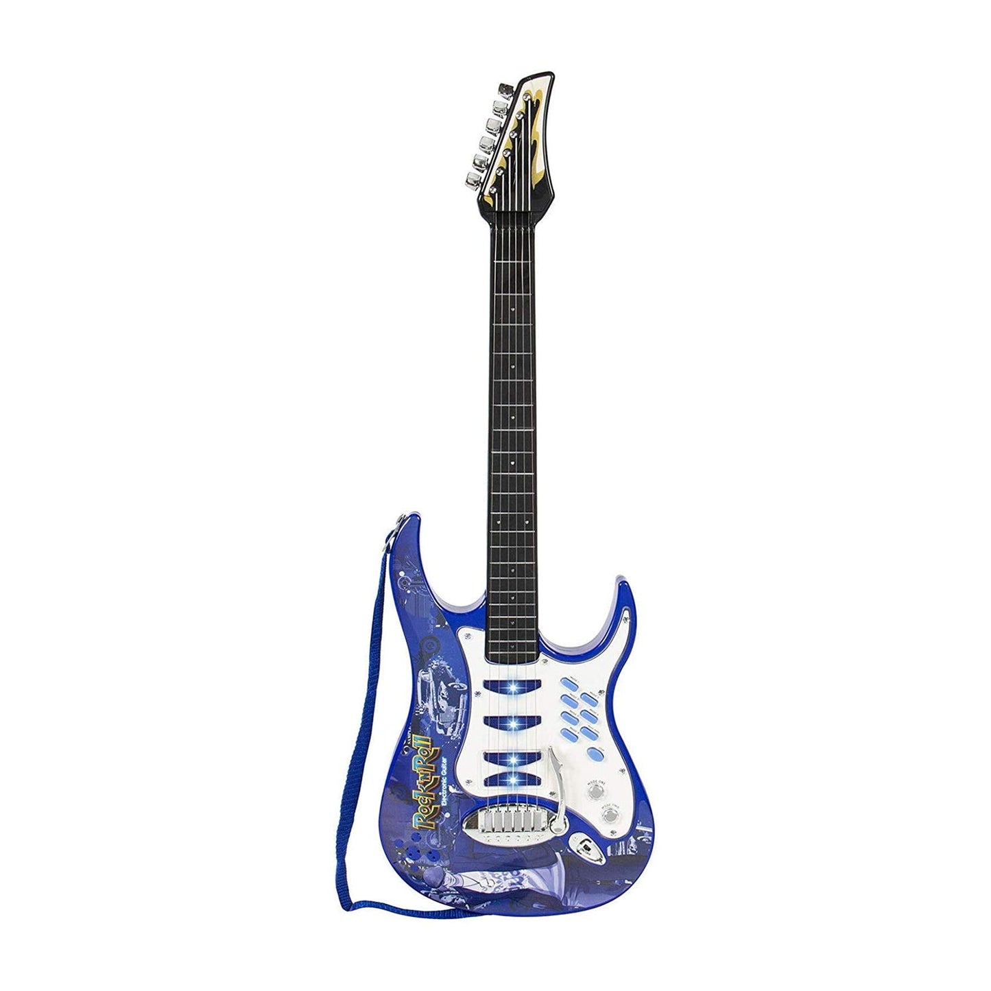 Willbebest Kids Karaoke Microphone Guitar Musical Set Kids Electric Guitar Microphone Amplifier Set Karaoke Machine Musical Inst