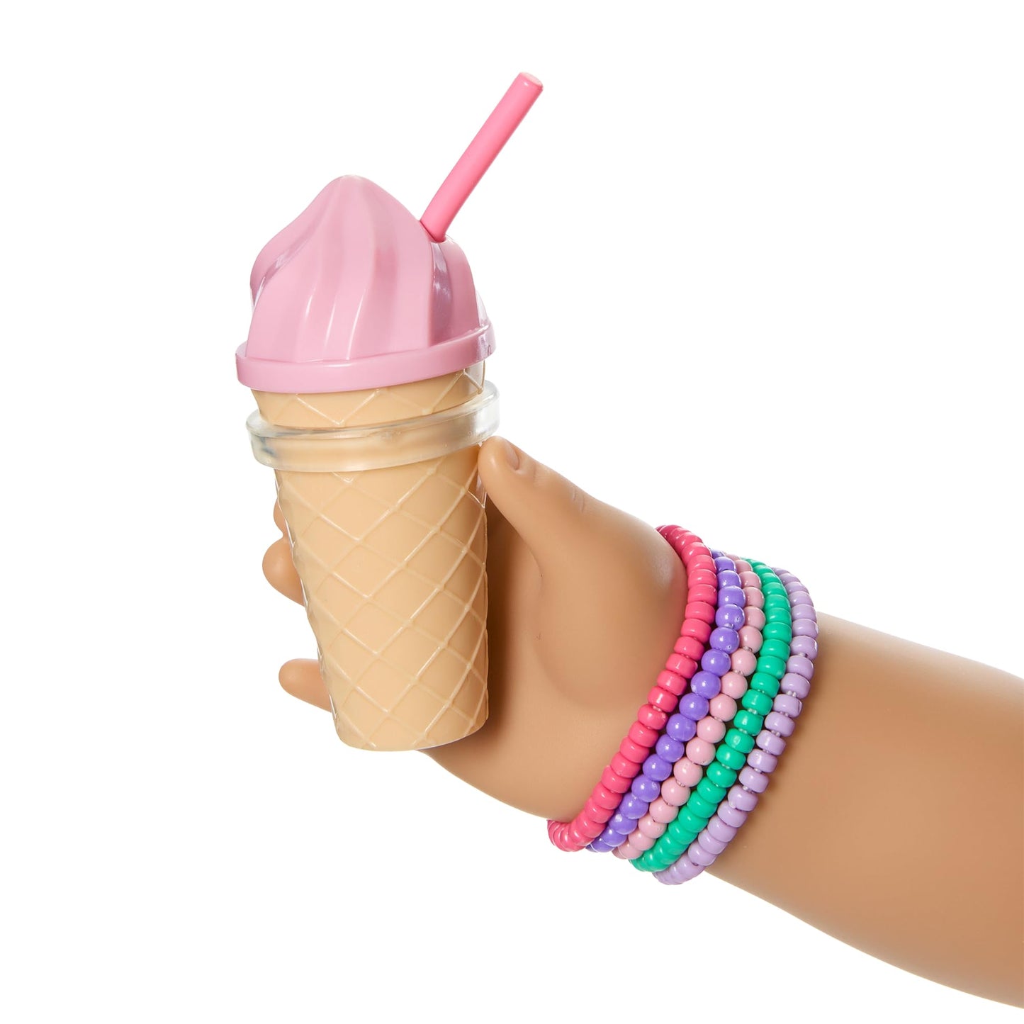 American Girl Summer McKinny 18-inch Doll Accessories Set, Multicolor, Includes Headband, Purse, Tumbler, Ages 6+ - Model HYJ48