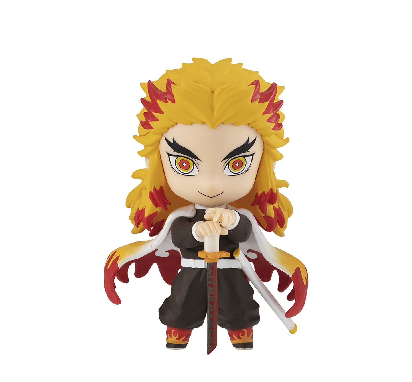 Chibi Masters Bandai Kyojuro Rengoku Demon Slayer Figure | 8Cm Collectable Figure From Demon Slayer Anime And Manga | Make Great Anime Gifts