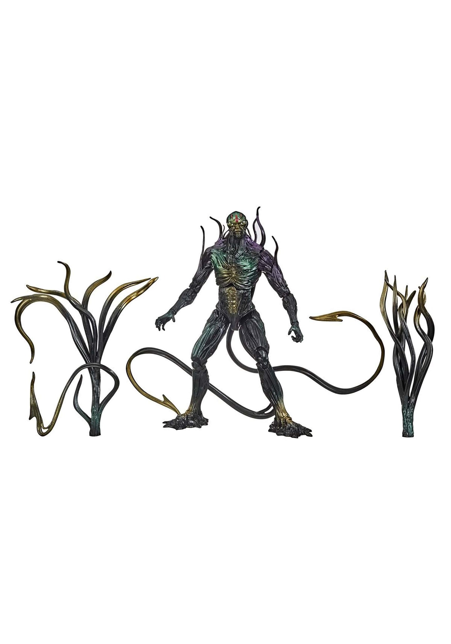 Marvel Legends Eternals Deluxe 6-inch Action Figure Kro - Black, Premium Design, 2 Accessories, Model F0575
