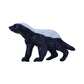 Mojo Honey Badger Male Realistic International Wildlife Hand Painted Toy Figurine