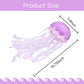 Double Bread Realistic Jellyfish Stuffed Animal, Cute Jellyfish Plush Toy For Birthday Room Decor, Sea Animal Jellyfish Collection Gift For Boys And Girls(Purple)