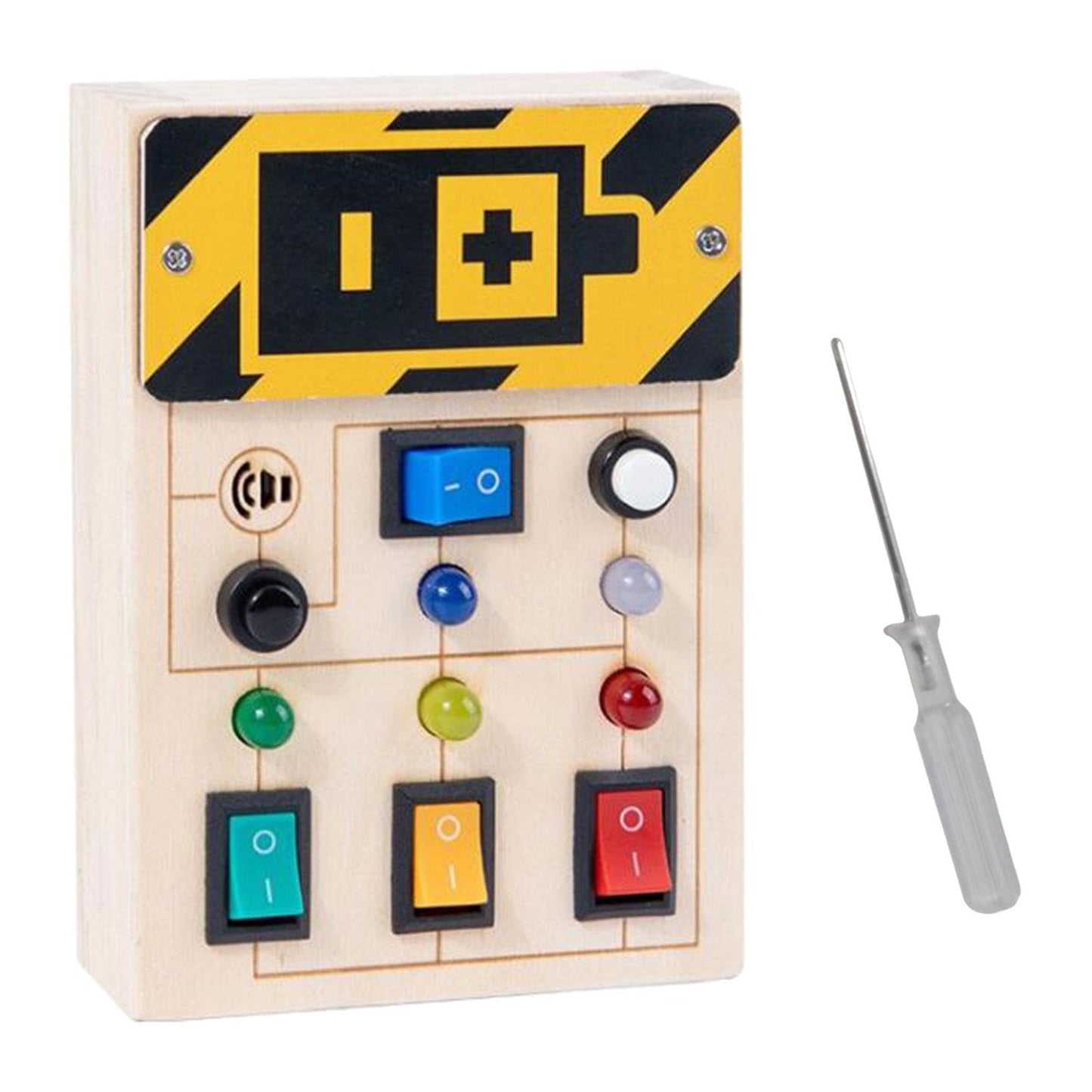 Enakshi (Label) Travel Toy Electronic Wooden Sensory Toys For Early Education Party Birthday