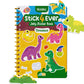 Stick4Ever Jelly Sticker Book - for Kids - Waterproof, Easy to Clean Jelly Stickers - Busy Book for Toddlers with 50 Pcs of Jell