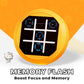 Shenmaster 4-In-1 Tic Tac Toe Game,Electronic Handheld Game Console. Portable Travel Games For Kids & Adults Ages 3+,Puzzle Boar