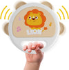 Jollyora Lion Shape Baby Tambourine With Soft Jingle Sound, Lightweight Musical Toy For Infants And Toddlers, Sensory Rhythm Pla