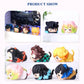Ggjqqdm Demon Cosplay Slayer Figure Set Cute Anime Figure Desktop Decoration Ornament Kawaii Anime Figure Fan Birthday Gift Collection 1.6X2.2In (6Pcs)