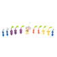 Super Mario Captain Olimar & Pikmin Set - 11 Plastic Figures, Model 410744