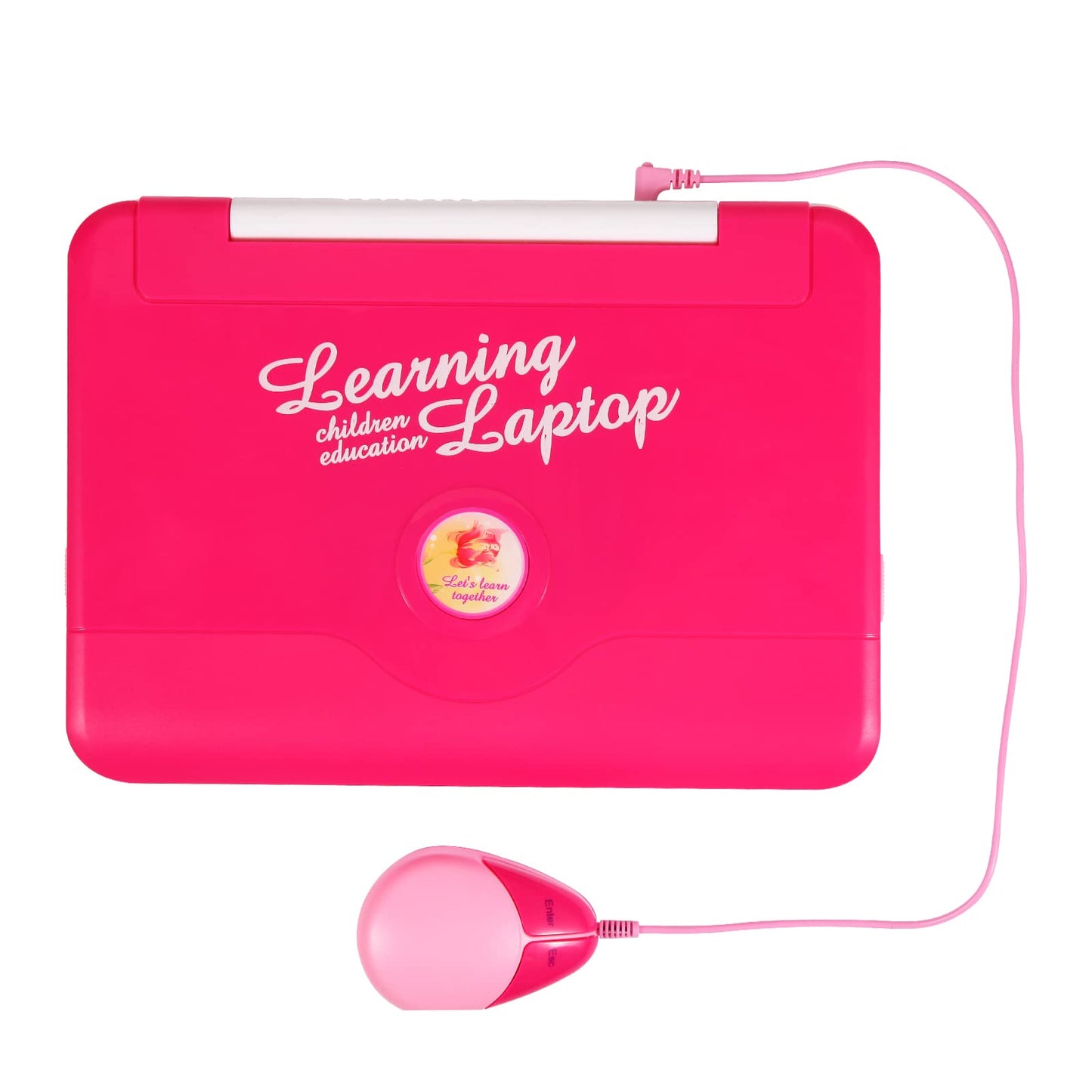 LESHITIAN Kids Laptop - Educational Computer with 80 Activities, Blue, Plastic, Ages 5+