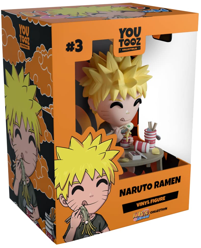 Youtooz Naruto Ramen 3.9 Inch Vinyl Figure, Collectible Uzamaki Naruto Ramen from Anime Naruto by Youtooz Naruto Collection