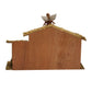 Kurt Adler 12-Piece Nativity Set With Wooden Stable