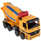 Liberty Imports 14'' Oversized Cement Mixer Truck Friction Powered Big Construction Vehicle Toy for Kids Pretend Play