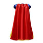Chektin Princess Dress for Girls Halloween Costume Toddler Kids Birthday Party Cosplay Outfit with Accessories Yellow 3-4T