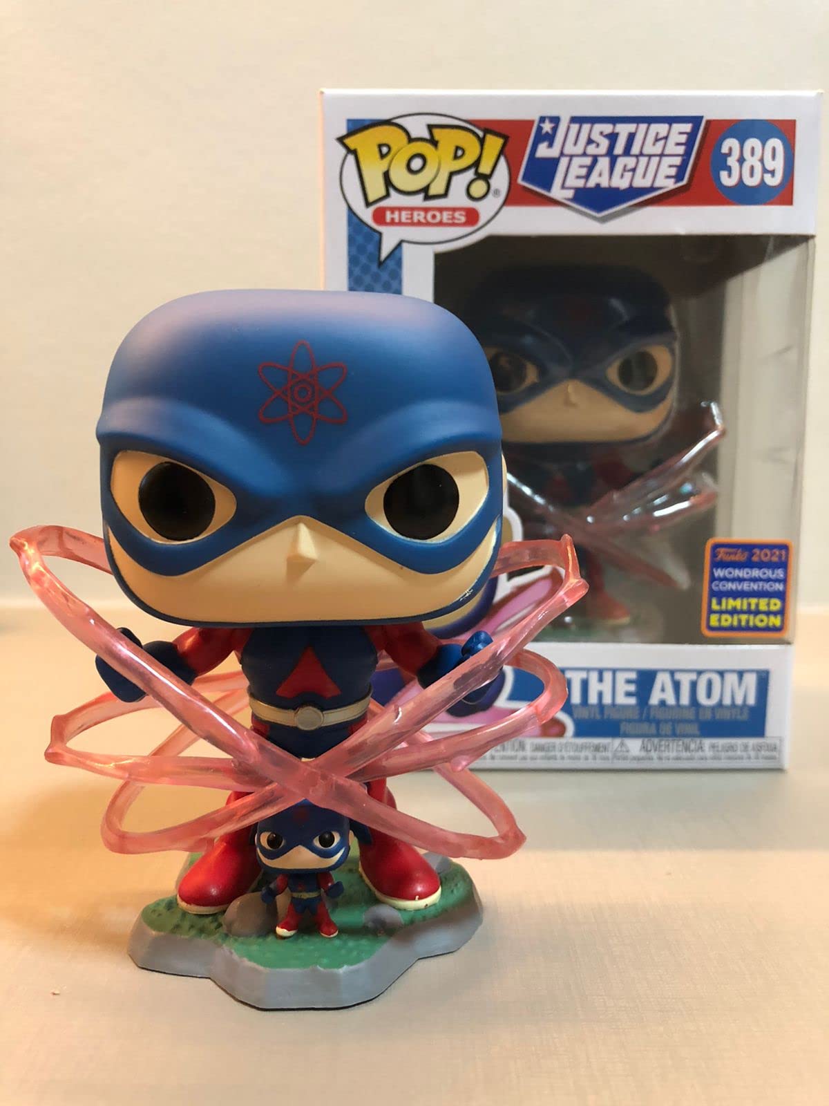 Funko Pop! Justice League The Atom Exclusive Vinyl Figure Wondrous Convention 2021 Shared