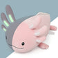 Niuniu Daddy 20 Inch Pink Axolotl Plush Toy - Glow-in-the-Dark Stuffed Animal for Kids, Soft Polyester & PP Cotton, Medium Size