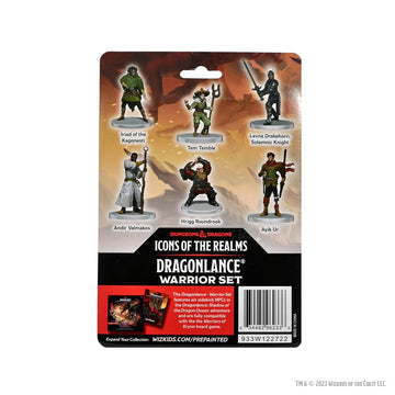 D&D Icons Of The Realms: Dragonlance - Warrior Set