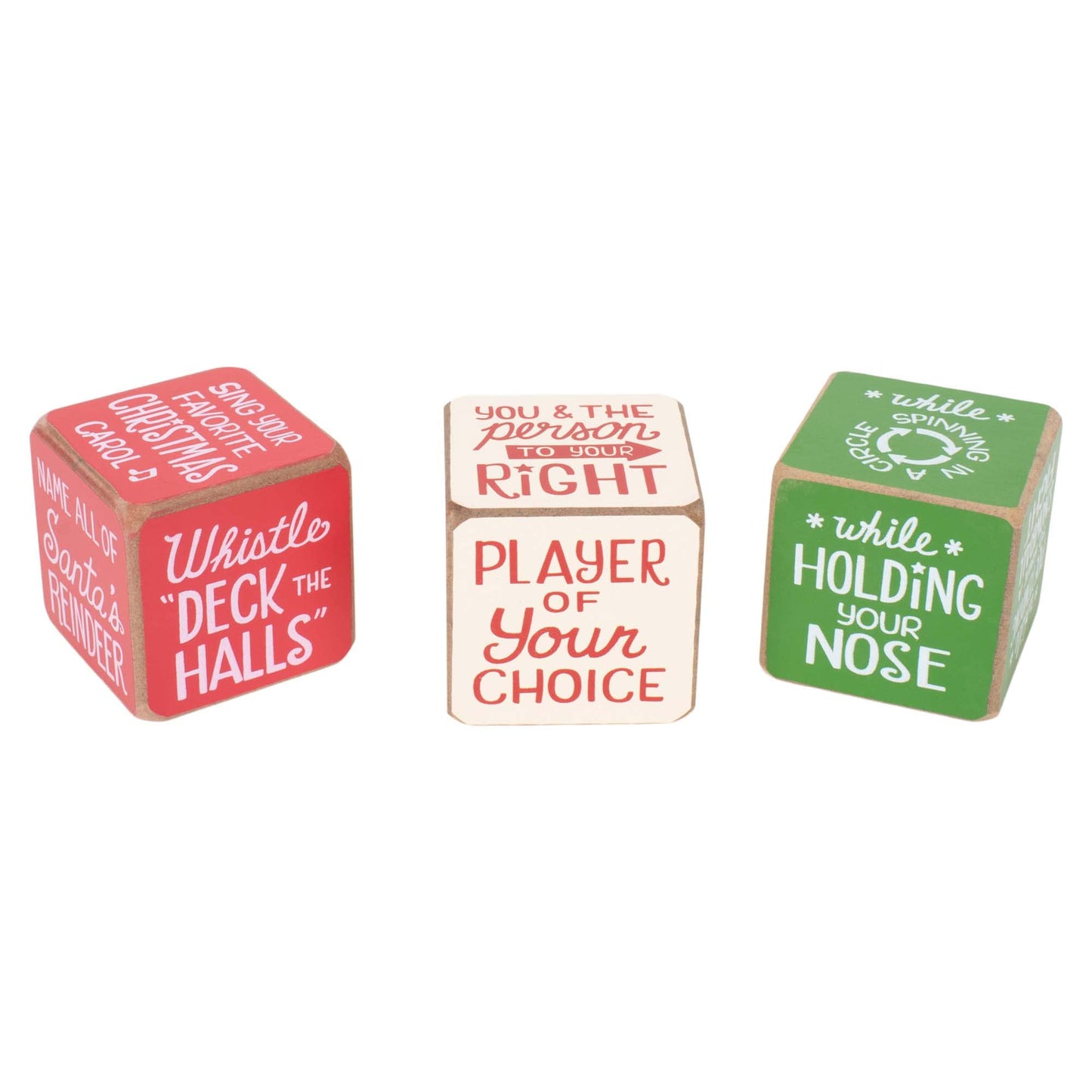 Demdaco Party Starter Dice Amazing Colorful 2 X 2 Mdf Wood Christmas Activity Game
