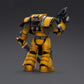 JOYTOY Warhammer 40 000 1/18 Action Figure Imperial Fists Legion Cataphractii Terminator Squad Legion Cataphractii Sergeant with Power decorative replica blade Collection Model Birthday Gifts