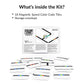 Ozobot Color Code Magnets Speed Kit: Interactive Coding Learning Tool For Kids Ages 3+, Enhances Logic & Problem-Solving Skills,