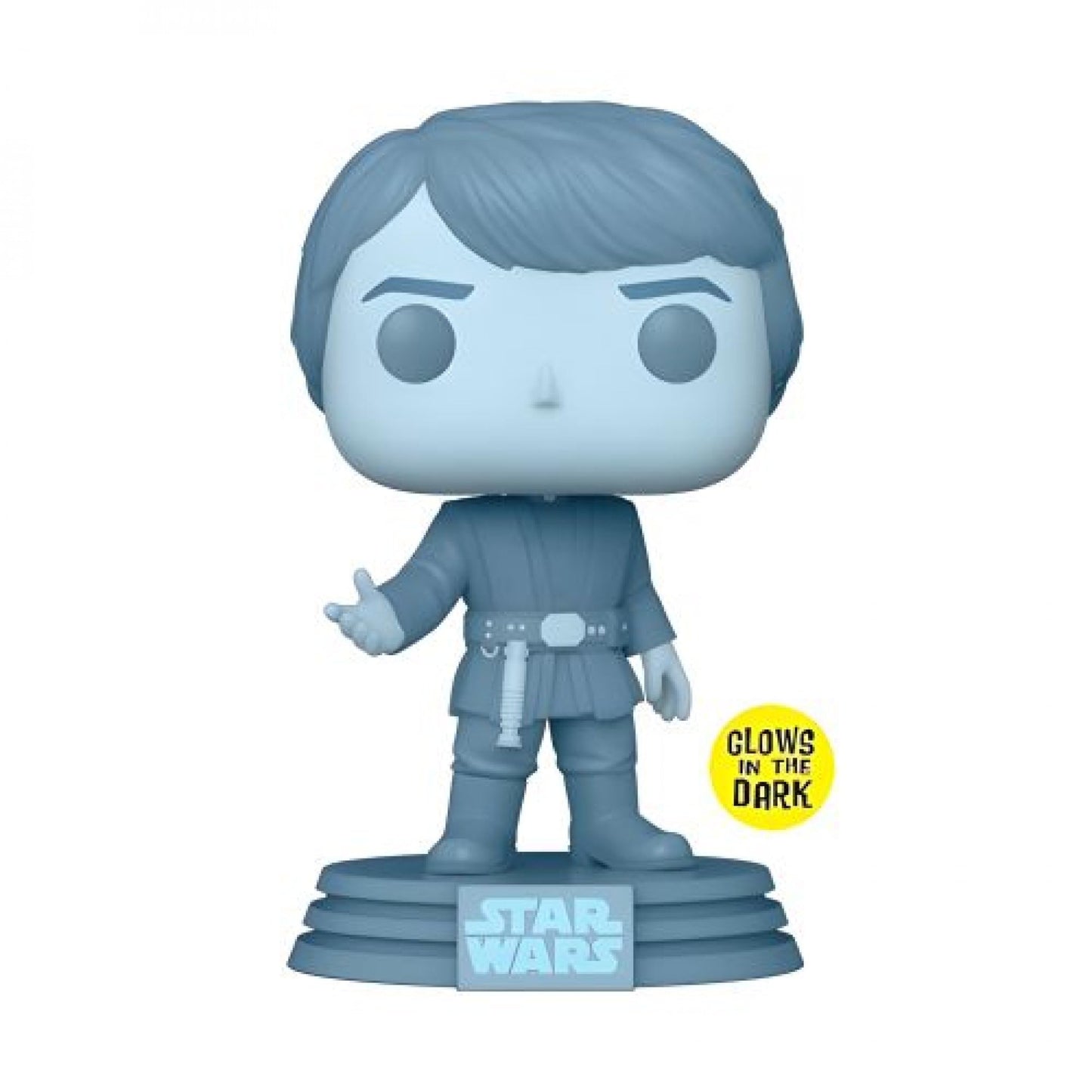 Star Wars Episode Vi Return Of The Jedi: Holographic Luke Skywalker 40Th Anniversary Glow In The Dark Funko Pop! Vinyl…
