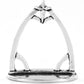 Nativity Set With Chreche Mini Pewter Figurine 11 Pc Set With Velvet Pouch