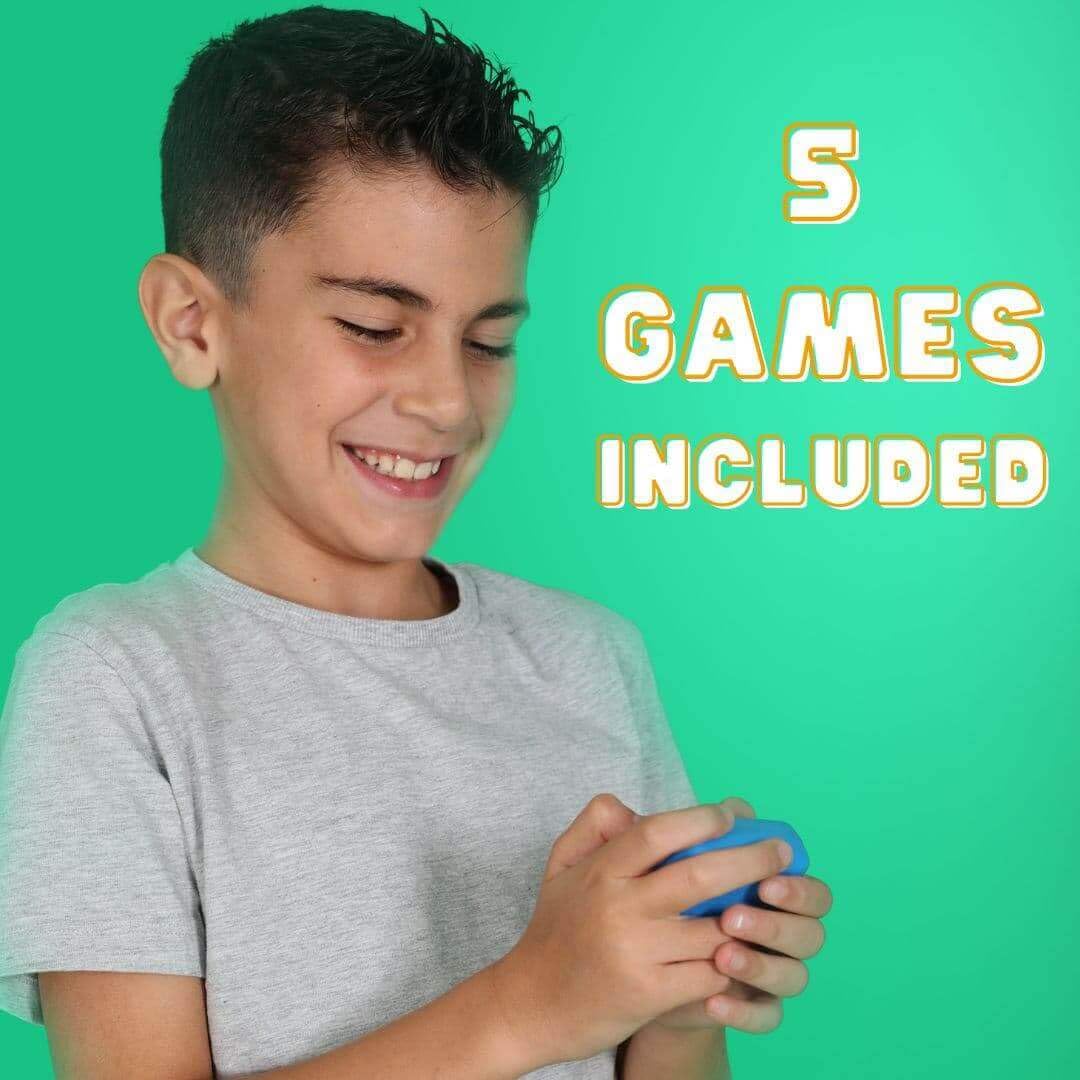Tap Tap Smart Fidget Toy - 5 Interactive Games  Light-Up  Quiet  Travel Toy for Ages 5+  Handheld  Fidget Gadget
