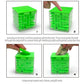 Trekbest Money Maze Puzzle Box - A Fun Unique Way To Give Gifts For Kids And Adults (Green)