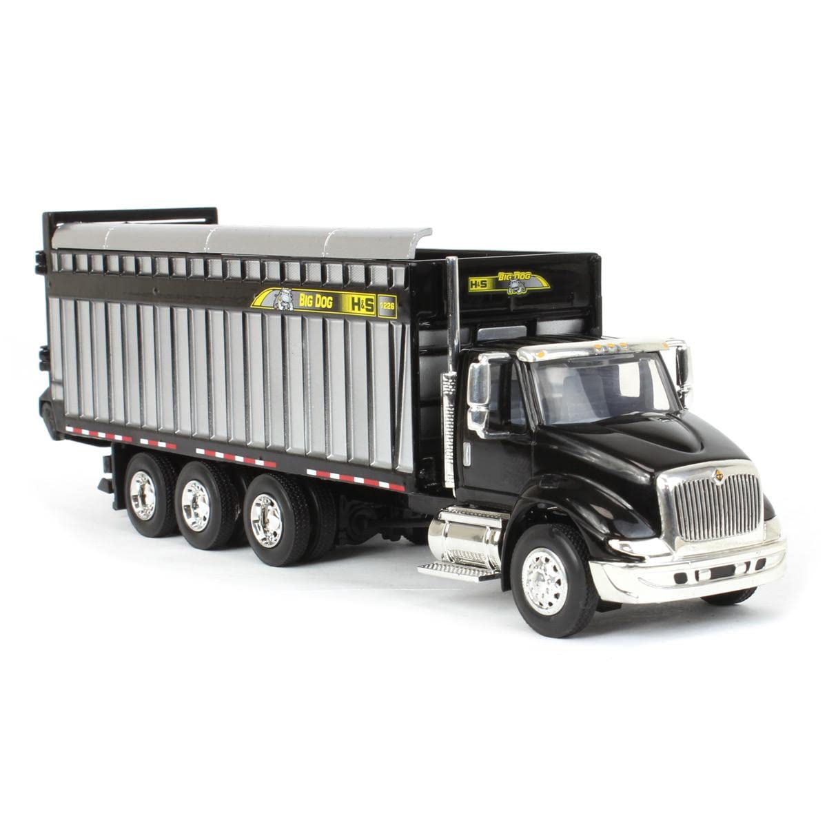 Spec Cast 1/64 Black International 8600 With H&S Big Dog 1226 Forage Box Hsm-002
