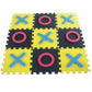 S&S Worldwide Jumbo Foam Tic-Tac-Toe. Connect Tiles To Create Huge 36' Sqaure Board Version Of Classic Game. Includes 9 Board Tiles, 5 X'S And 5 O'S. Portable Fun For Kids And Adults.