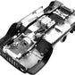 RCMYou Upgrades Part for 1/10 Axial SCX10 & SCX10 II 90046 313mm 12.3 Inch Wheelbase Chassis Frame,Metal Prefixal Gearbox & Driv