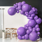 Moxmay 102 Pieces Puprle Balloons 18In 12In 10In 5In Different Sizes Party Balloon Kit For Birthday Halloween Christmas Wedding