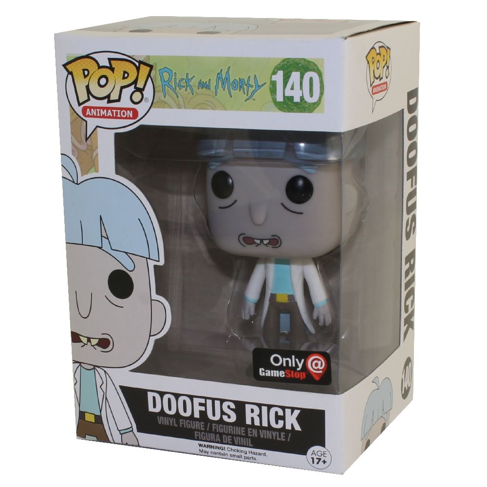 Rick And Morty Funko Pop! Animation Doofus Rick #140 (Exclusive)