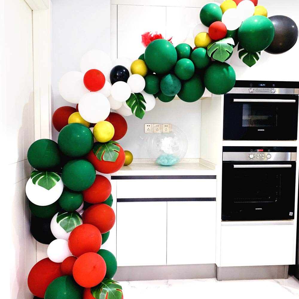 Kalor 5 Inch Red Balloons,100 Pcs Matte Latex Balloons, Helium Balloons For Garland Arch,Happy Birthday Party, Baby Shower Decorations, Wedding Decorations