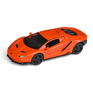 Tianmei 1:32 Supercar Kids Toys Die-Cast Alloy Metal Car Model Collection Children Play Vehicle (Lbjn - Orange)
