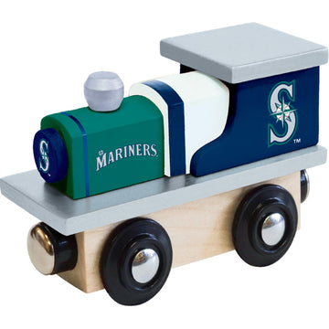 Masterpieces Sem2100: Seattle Mariners Wood Train Engine