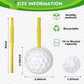 Golf Ball Cups with Lid and Straw 14 oz Golf Party Decorations Plastic Golf Party Favors Shaped Golf Decorations for Party Golf