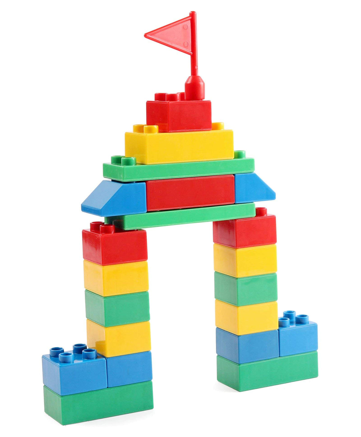 Smart Picks Build To Play 52 Colourful Building Blocks For Kids