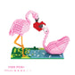 Larcele Micro Building Blocks Mini Building Toy Bricks,1500 Pieces Kljm-02 (Flamingo)