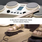 Hxw Pd405 Electric Drum Pad Tabletop Electronic Drum Set, With 163 Sounds, Coach & Game Features, 2 Pedals And Drum Sticks, Chri