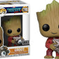 Funko - 24878 Guardians Of The Galaxy 2-Groot W/Cyber Eye Exclusive Multi-Coloured Figure