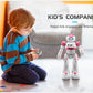 PowerTRC RC Robot Toys for Kids, Remote Control Smart Robot, Programmable, Gesture Sensing Toy with Light & Sound Birthday Gift