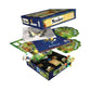 Rebel Studio Meadow Board Game - Nature Drafting & Set Collection, 12"x12", Multicolor, 1-4 Players, Ages 10+, 60-90 Min Playtime
