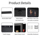 Verani Action Figure Display Case - Wall Mount Wood Cabinet For Minifigures Action Figures - Lockable Black Lock With Real Glass