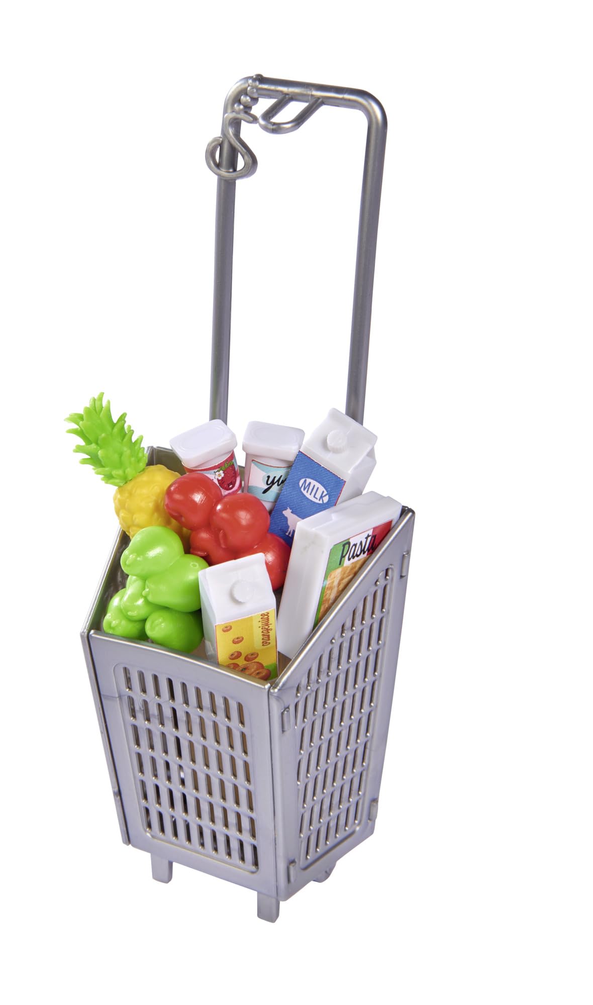 Simba 105733613 Steffi Love Supermarket, Toy Doll In Supermarket With Cashier, Shopping Bag And Many Foods, 29 Cm Doll, From 3 Years
